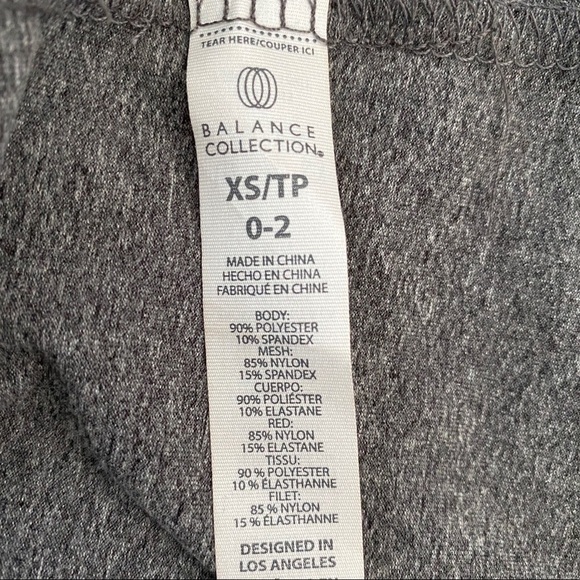 Balance Collection Long-Sleeve Grey Sweatshirt - Picture 7 of 11